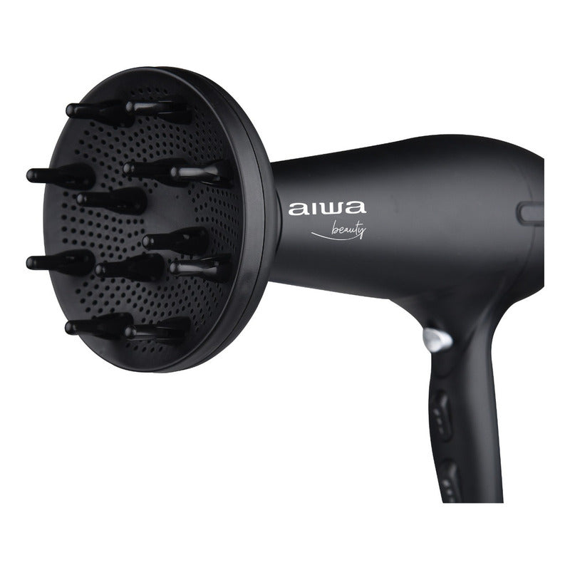 Secador De Pelo Aiwa Profesional Aw-tha2203 Color Negro AW-THA2203