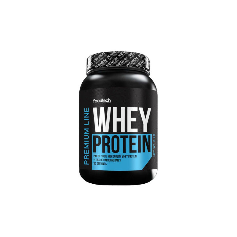 Whey Protein Premium Line 2 Lbs - Foodtech Sabor Delicated Cookies & Cream