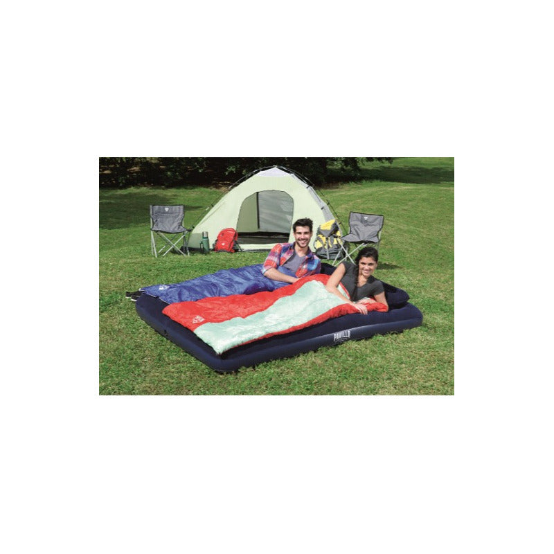 Colchón Inflable Imperium Doble 2 Plazas + Inflador Y Almohadas + Env