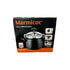Olla A Presion Marmicoc Alumax Black 6 Lts Color Negro