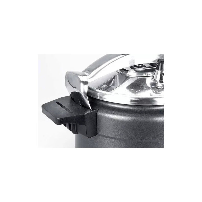 Olla A Presion Marmicoc Alumax Black 6 Lts Color Negro