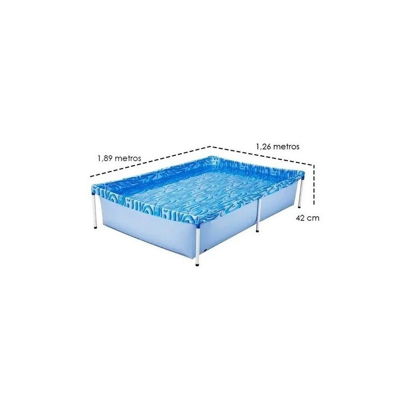 Piscina Estructural Rectangular 1000 Lts 001002