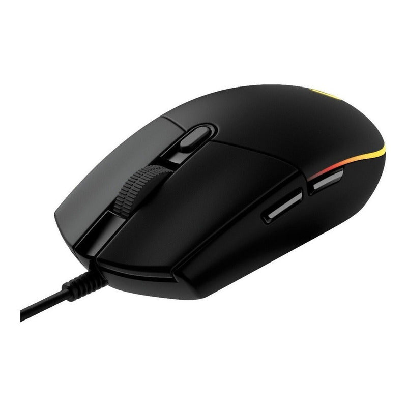 Mouse Gamer Logitech New G203 Lightsync Rgb Color Negro