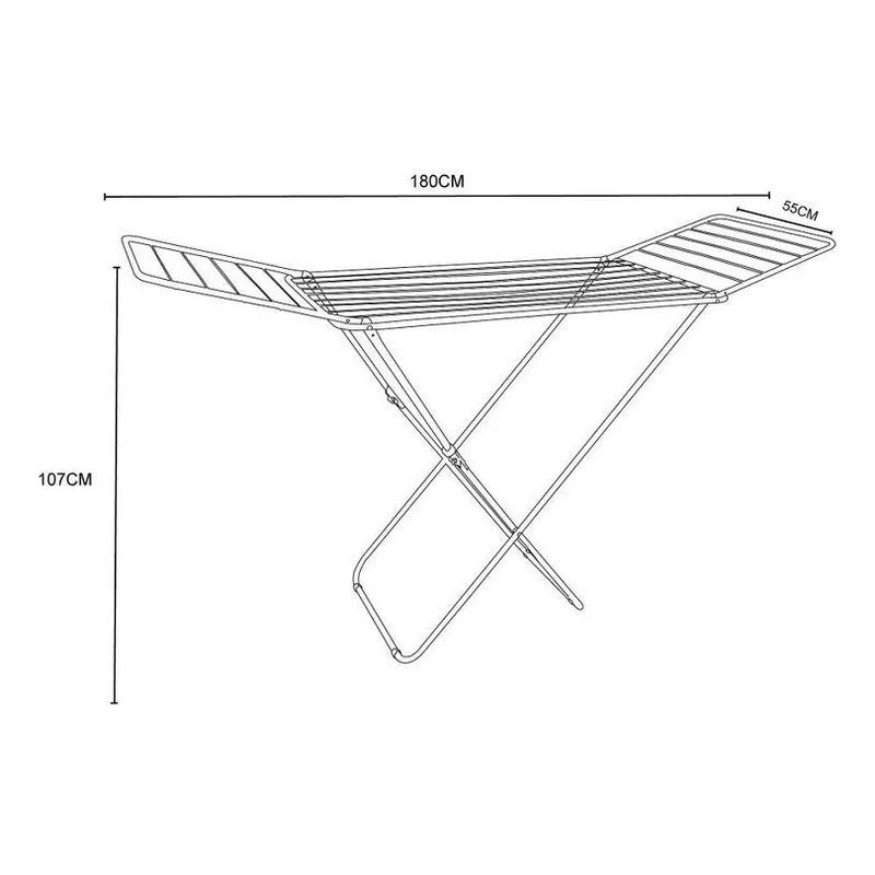 Tendedero Colgador Extensible Imperium Organizador Plegable 1.80mts