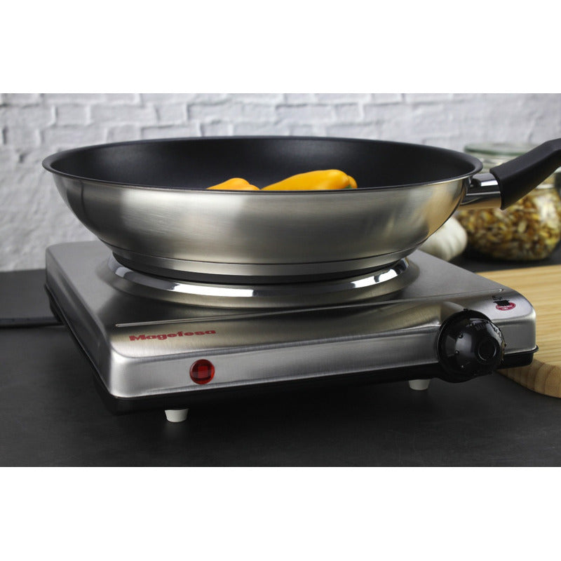 Cocina Portátil Encimera Magefesa® Acero Inoxidable 1 Plato