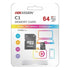 Memoria Micro Sd 64 Gb Hikvision Multipropósito HS-TF-C1/64G