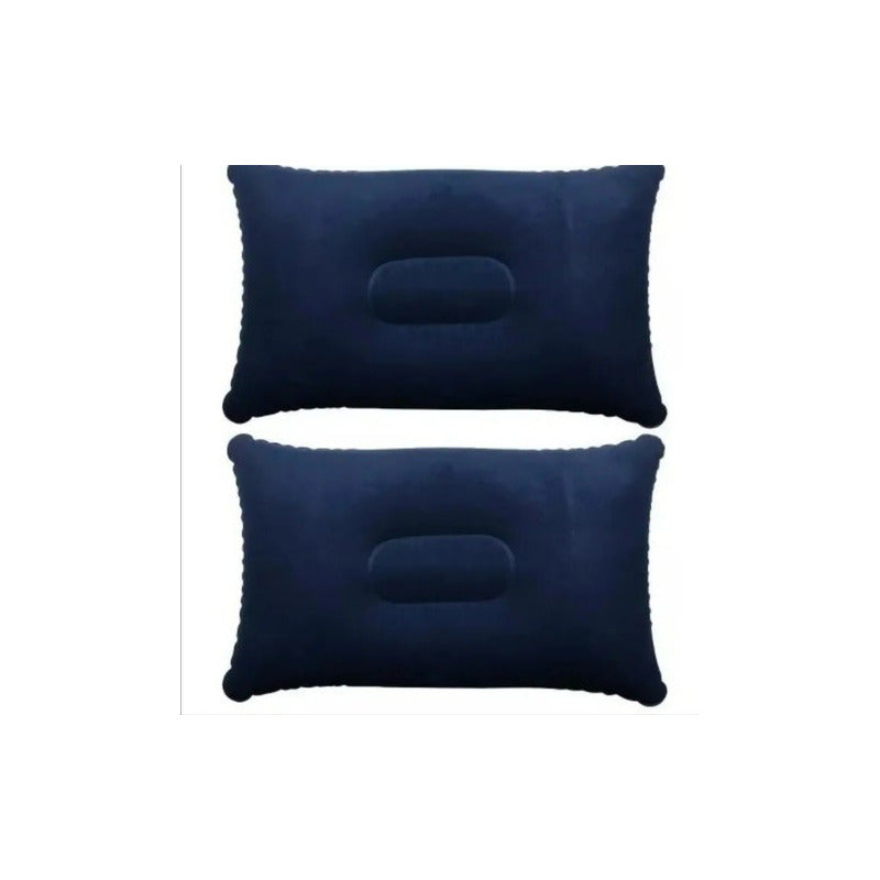 Colchón Inflable Imperium Doble 2 Plazas + Inflador Y Almohadas + Env