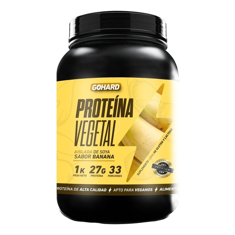 Proteina Vegetal Soya Gohard 1 Kg Banana