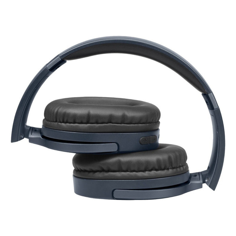 Audífonos Aiwa On-ear Bluetooth Micrófono Aw-K11B Color Azul
