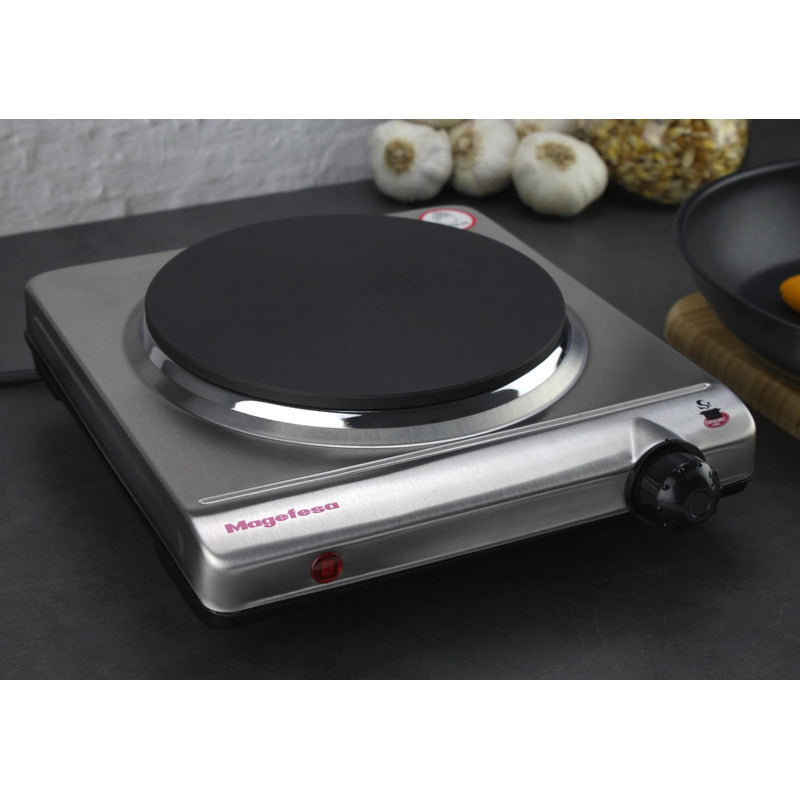 Cocina Portátil Encimera Magefesa® Acero Inoxidable 1 Plato