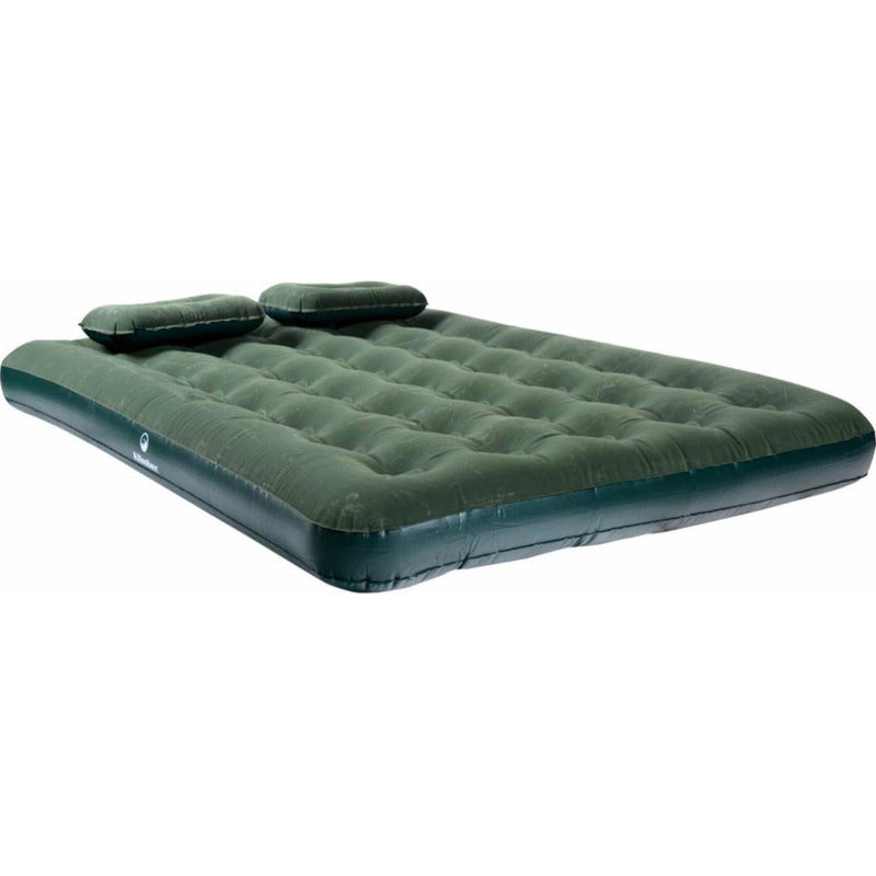 Colchón Inflable Doble Klimber 2 Plazas + Inflador + 2 Almohadas