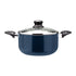 Batería Cocina Marmicoc Set 7 Piezas Antiadherente Azul