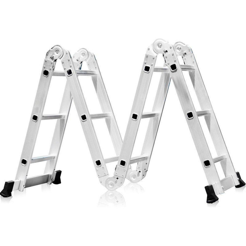 Escalera Multifuncional 12 Peldaños Imperium 4x3 Plegable