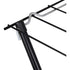 Tendedero Colgador 79cm Plegable Mor Organizador Negro Negro