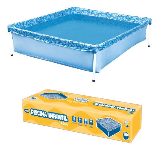 Piscina Infantil 400 Litros Mor Rectangular