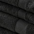 Toallas De Baño Juego 4 Unidades Cannon 400gr 100% Algodon Color Negro