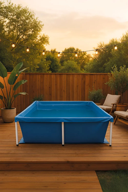 Piscina Estructural Mor 2000 Litros Rectangular 211x164cm