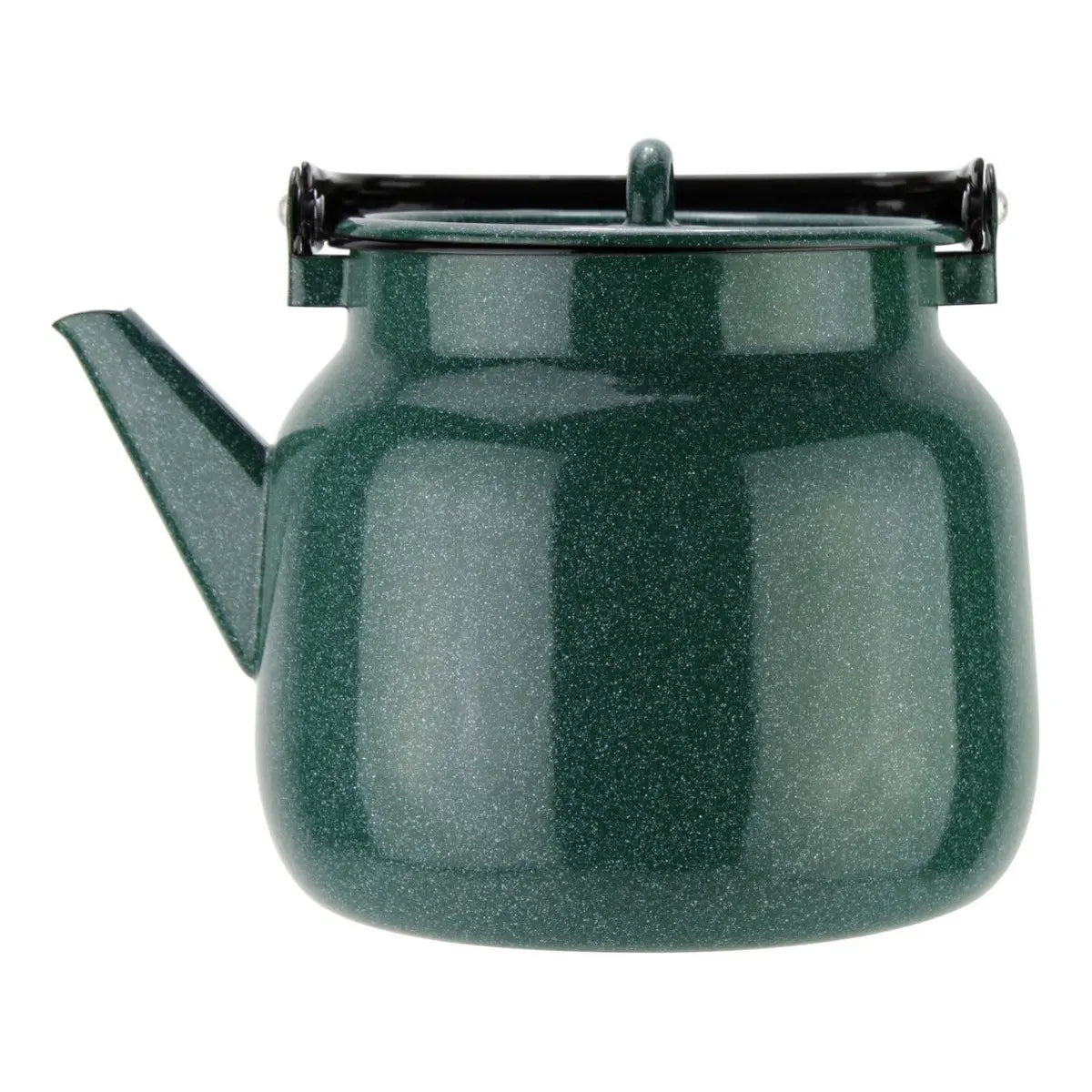 Tetera Fantuzzi 3.5 L Fundo Acero Acabado Esmaltado Verde