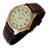 Reloj Casio Enticer Mtp-v001l-1bu Hombre Cuero Marrón
