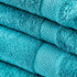 Toallas De Baño Juego 4 Unidades Cannon 400gr 100% Algodón Color Turquesa
