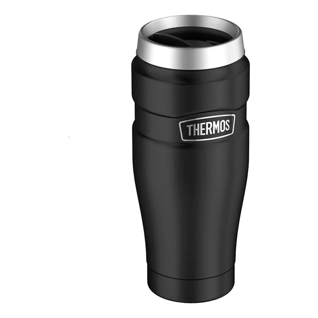Termo Thermos Stainless King 470ml Negro Con Tapa