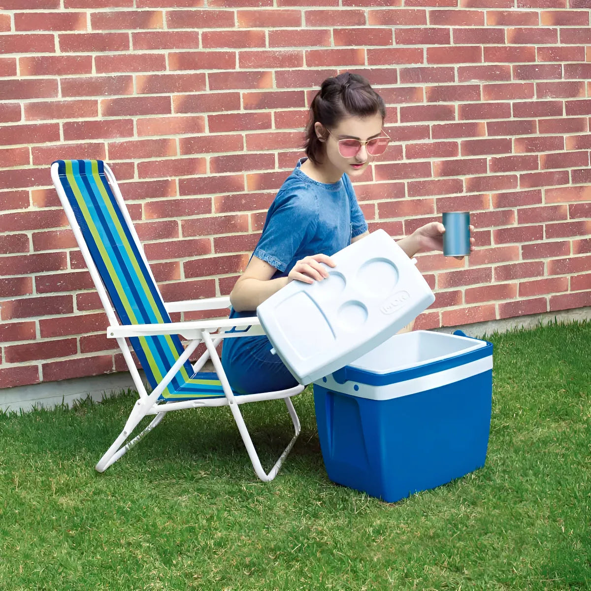 Cooler Termico Portatil Mor 26 Litros 35 Latas Nevera