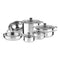 Bateria De Cocina Magefesa Vesta 10 Piezas Acero Inoxidable