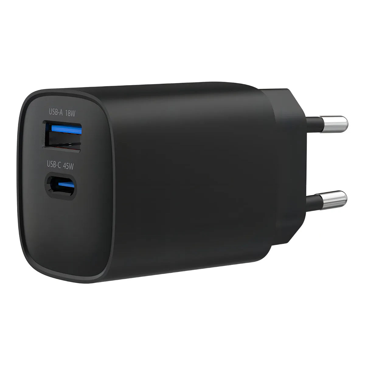 Cargador 45w Carga Rapida Master-g Con Cable Usb-c Negro