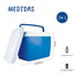 Cooler Termico Portatil 34 Litros Mor 50 Latas Nevera Azul
