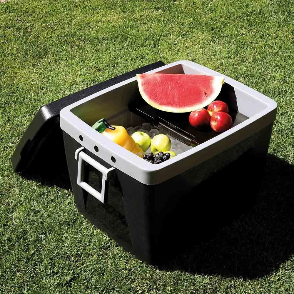 Cooler Termico Conservadora Mor 75 Litros 110 Latas Portatil Negro