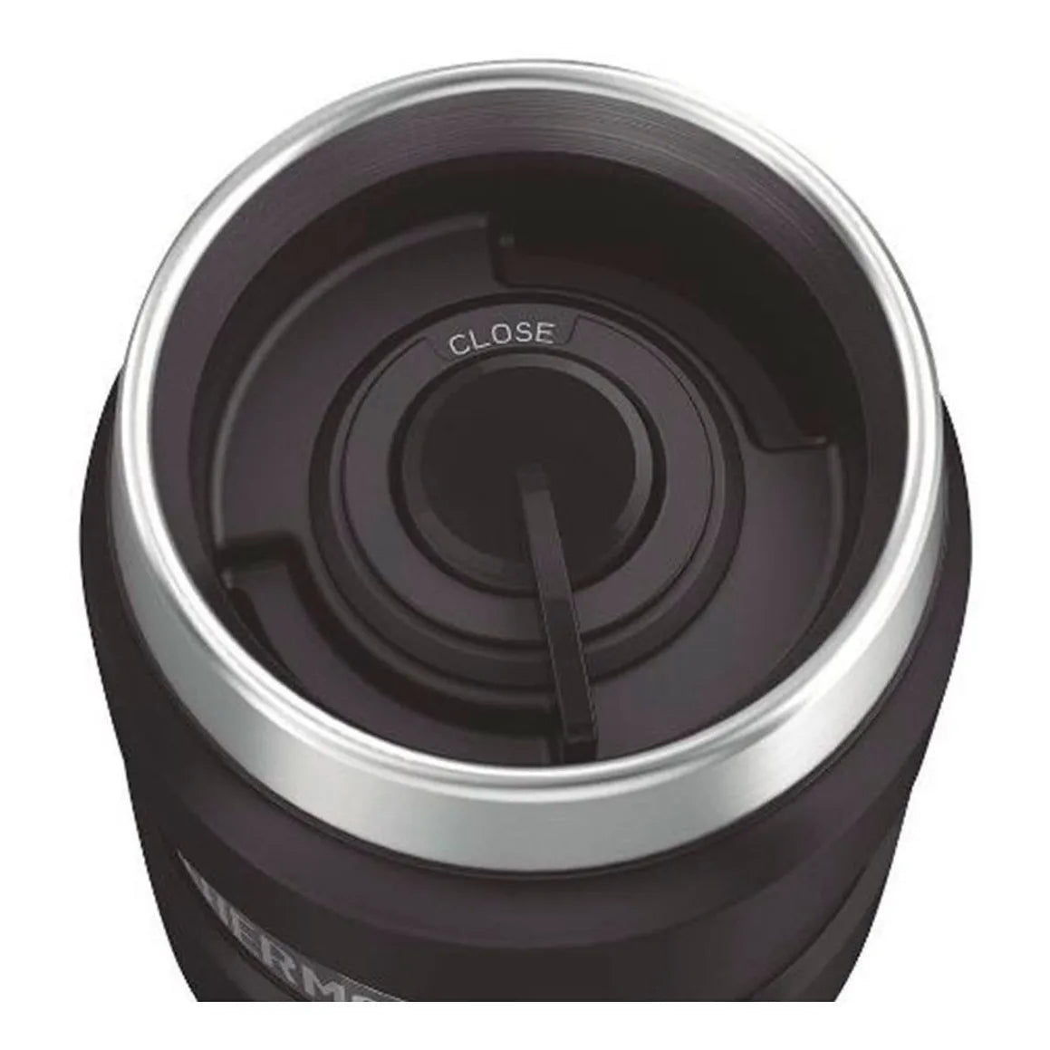 Termo Thermos Stainless King 470ml Negro Con Tapa