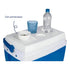 Cooler Termico Portatil 34 Litros Mor 50 Latas Nevera Azul