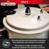 Olla A Presion Magefesa 9 Litros Vital Express Aluminio
