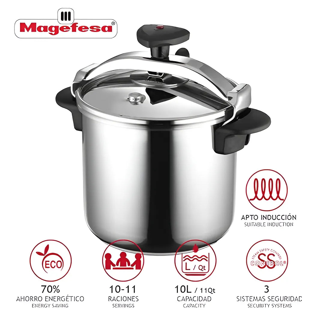 Olla A Presión Magefesa® Star 10 Lts