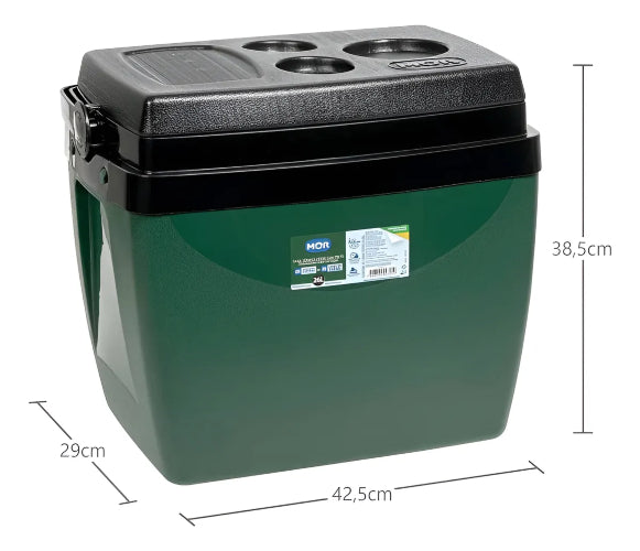 Cooler Termico Mor 26 Litros 35 Latas Nevera Hielera Verde