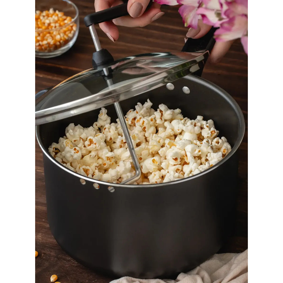 Olla De Cabritas Palomitas Panelux 3.5 Litros Antiadherente