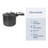 Olla A Presion Panelux 7 Litros Magnific Antiadherente Negro Negro