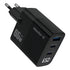 Cargador Carga Rápida 65w Master G Con Cable Usb-c Negro