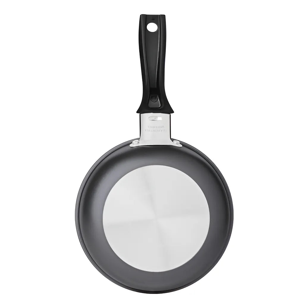 Sarten Para Huevo 14cm Panelux Tapa Granito Antiadherente Negro