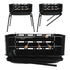 Parrilla A Carbon Plegable Movil Mor Araguaia 72x44cm Acero