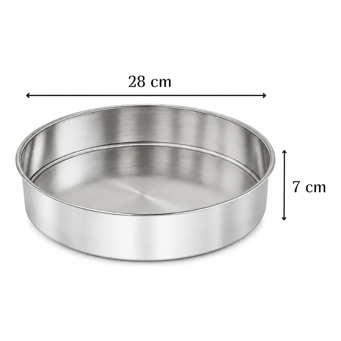 Molde Para Tortas Queque Panelux De Aluminio Redondo 28cm