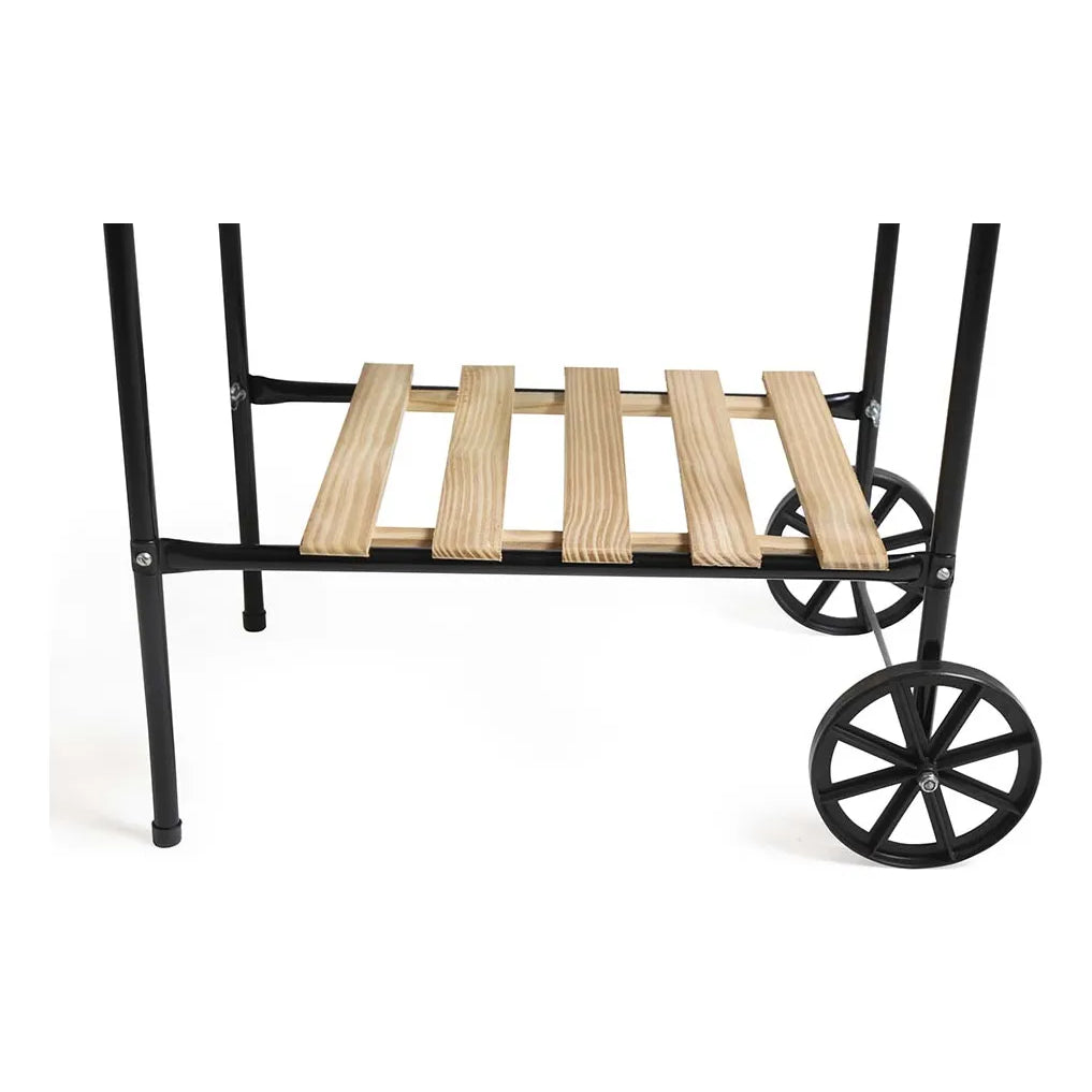 Parrilla Movil A Carbon Mor California Desmontable Acero