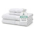 Toallas De Baño Juego 4 Unidades Cannon 400gr 100% Algodon Blanco