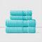 Toallas De Baño Juego 4 Unidades Cannon 400gr 100% Algodón Color Turquesa