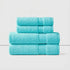 Toallas De Baño Juego 4 Unidades Cannon 400gr 100% Algodón Color Turquesa