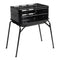 Parrilla Portatil A Carbon Montana Mor Plegable Asado