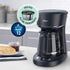 Cafetera Oster® 12 Tazas Programable Negra Con Auto Apaga Negro