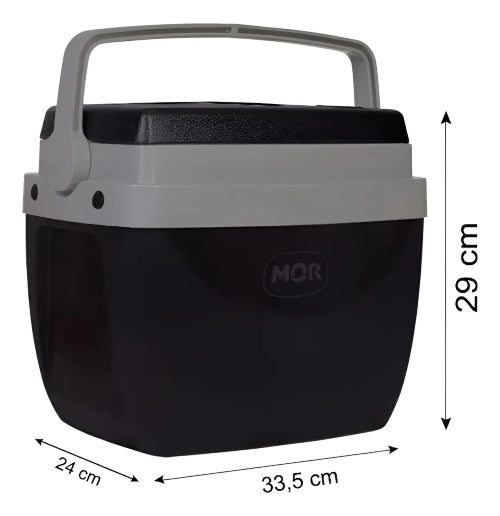 Cooler Nevera 12 Litros Mor Hielera Termica 13 Latas Negro