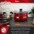 Bateria De Cocina Ollas Magefesa 7 Piezas Rubi Antiadherente