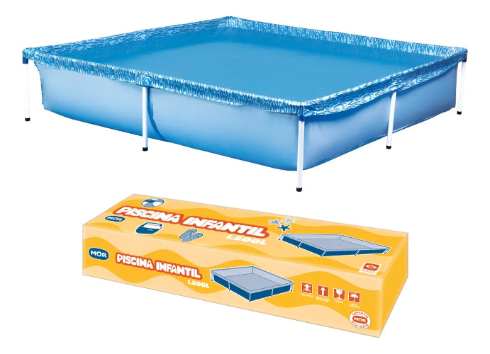 Piscina Rectangular 1500 Litros Mor